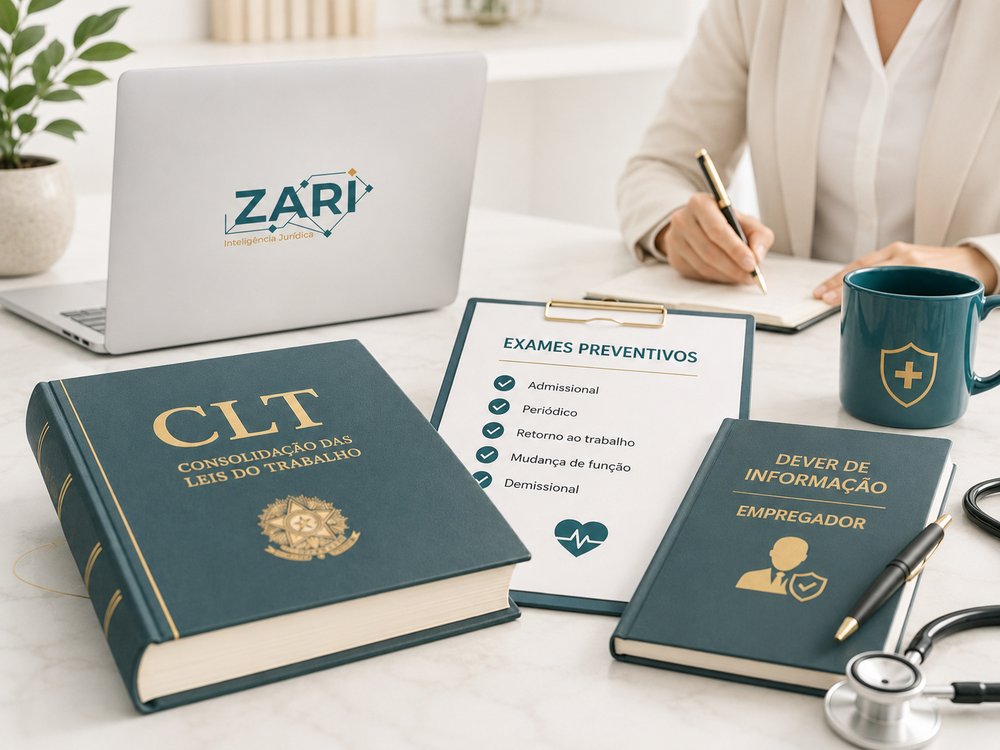 CLT e exames preventivos: o que mudou com a Lei 15.377/2026